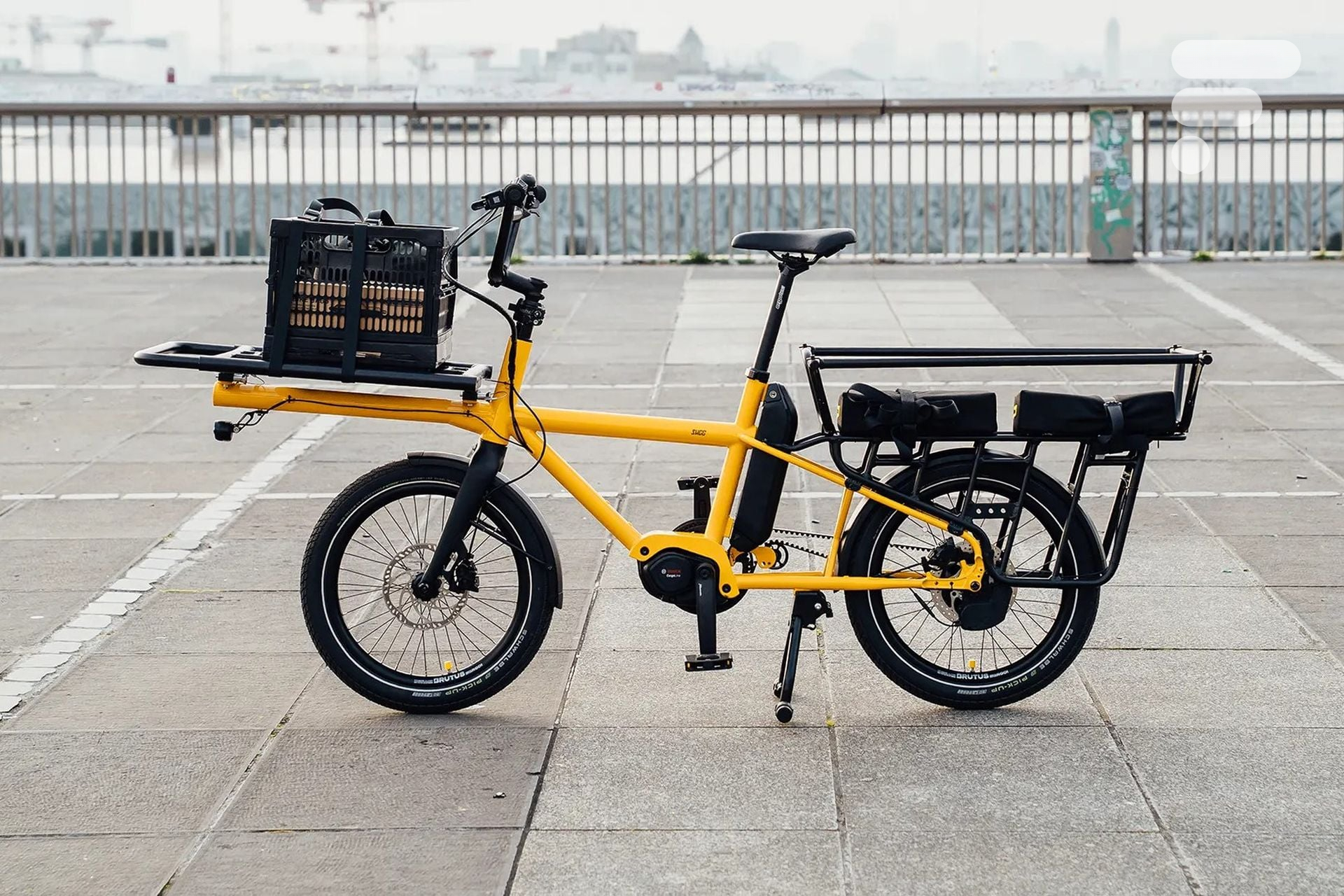 Bicicleta elétrica de carga Sugg Cargo Kids