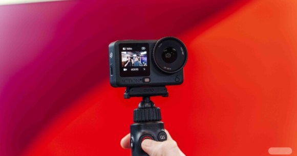 La DJI Osmo Action 6 // Source : Chloé Pertuis – Frandroid La DJI Osmo Action 6 // Source : Chloé Pertuis – Frandroid