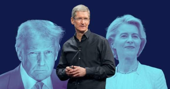 Tim Cook devra dialoguer avec Donald Trump et Ursula von der Leyen