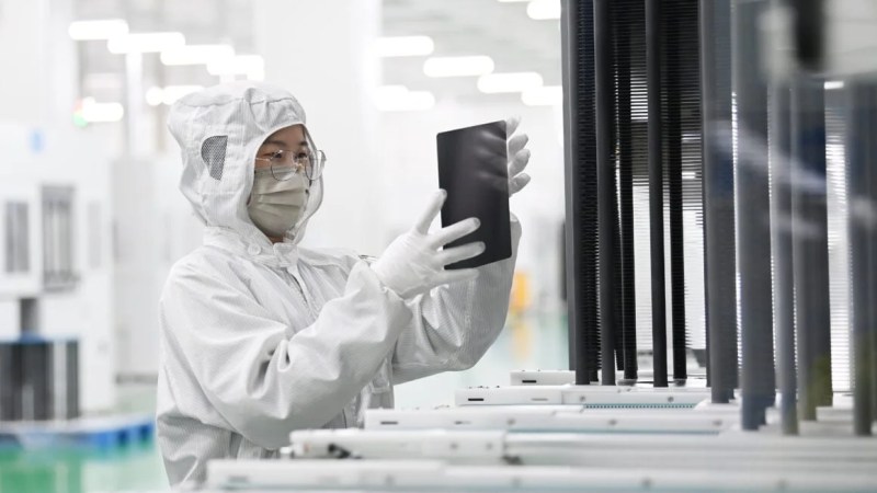 Panneaux solaires&nbsp;: la Chine pulvérise la barre historique des 28&nbsp;% de rendement