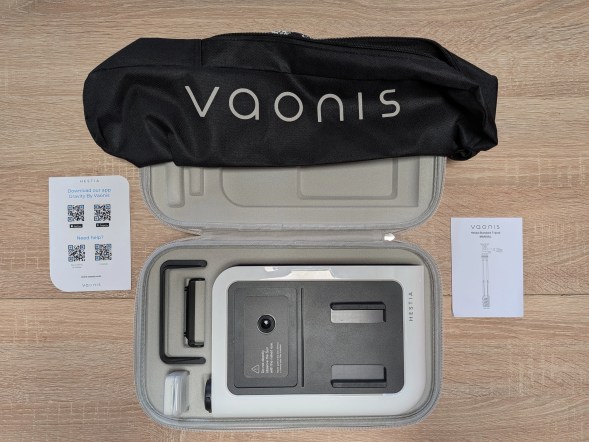 Vaonis Hestia - test - 1 Le Vaonis Hestia avec tous ses accessoires