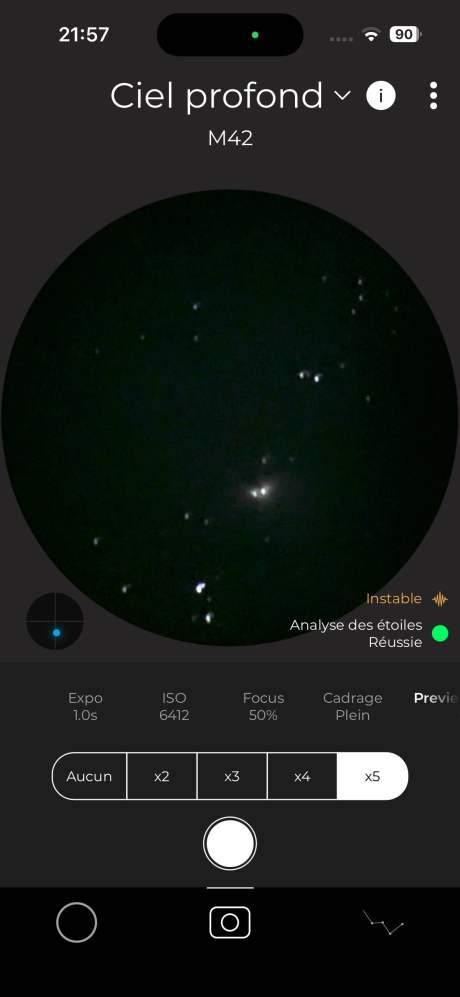 Vaonis Hestia - test - 36 Avec Preview Boost x5