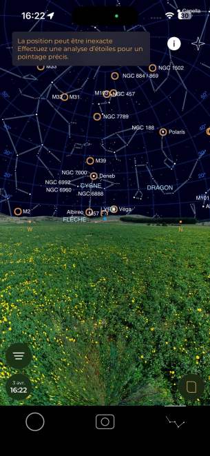 Vaonis Hestia - test - 8 La carte interactive