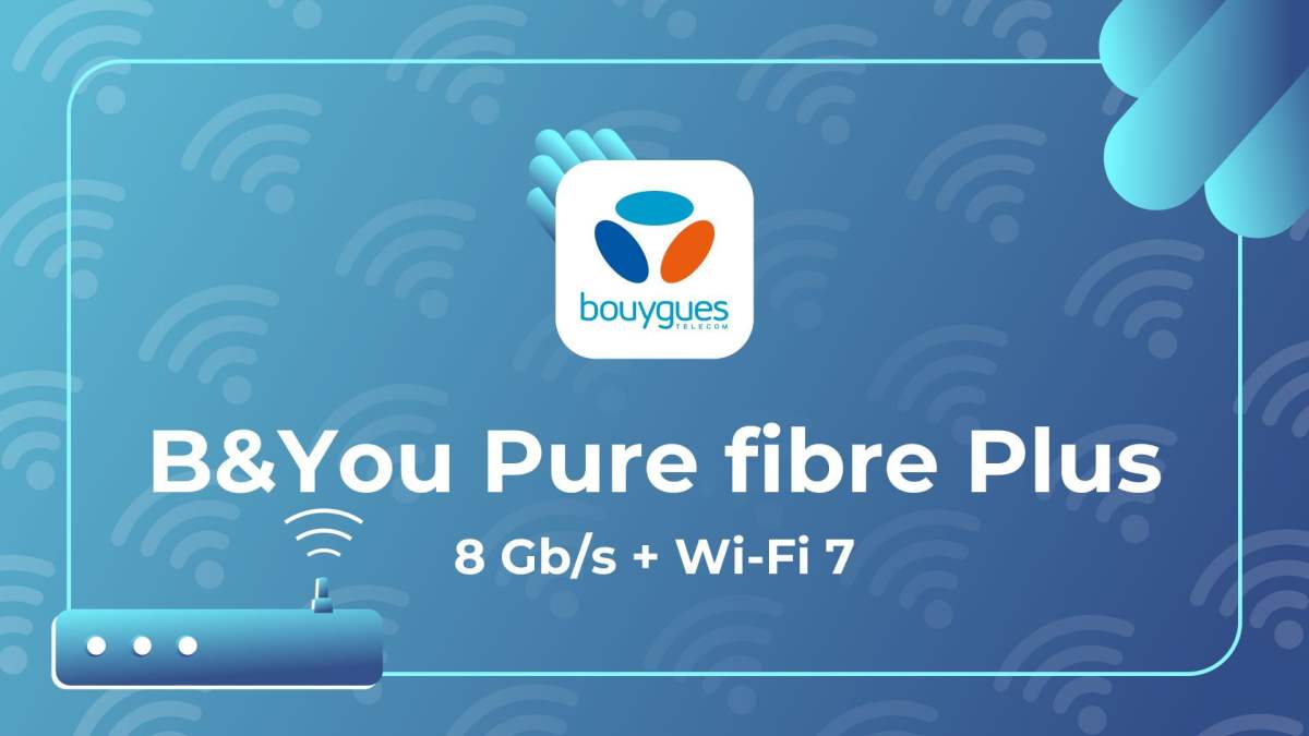 Image Jusqu’à 8 Gb/s + box Wi-Fi 7 : la solution B&You pour booster sa connexion sans se ruiner [Sponso]