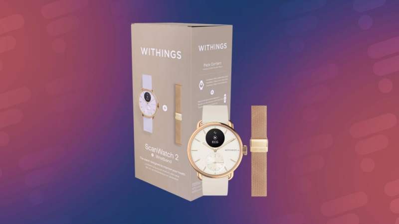L&rsquo;excellente Withings ScanWatch 2 surveille votre santé pour moins de 300&nbsp;€ grâce à ce pack chez Boulanger