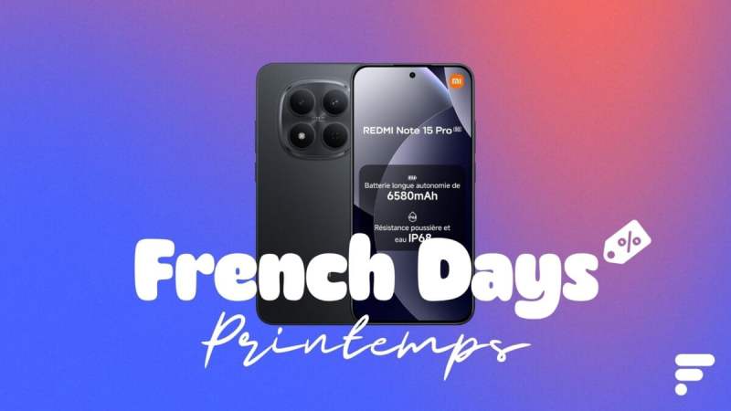 Le nouveau Xiaomi Redmi Note 15 Pro 5G perd déjà plus de 100&nbsp;€ de son prix grâce aux French Days