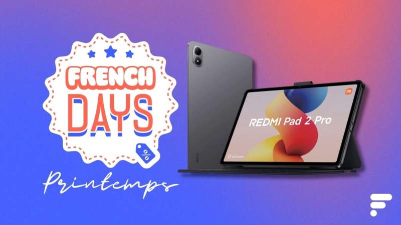 La Xiaomi Redmi Pad 2 Pro, une tablette endurante avec écran 120 Hz, atterrit dans un pack à -30&nbsp;% en ce début de French Days