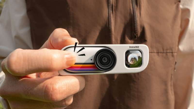 Insta360 Go 3S : cet accessoire hyper pratique peut transformer votre action cam en appareil photo rétro