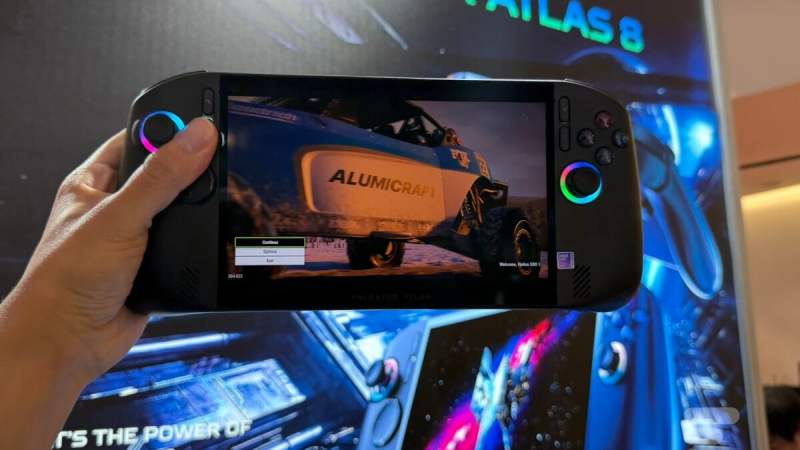 J&rsquo;ai essayé l&rsquo;Acer Predator Atlas 8&nbsp;: de sérieux arguments pour défier le Steam Deck et la ROG Ally