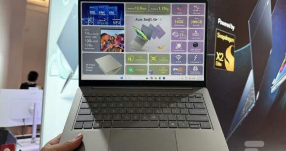 Acer Swift Air 14 // Source : Frandroid