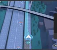 Capture d'écran de Google Maps, fonction Immersive View