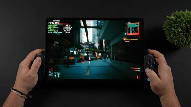 Une tablette fait tourner Cyberpunk 2077 en 1800p, et sans carte graphique