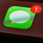 L'application iMessage sur iPhone // Source : Brett Jordan via Unsplash