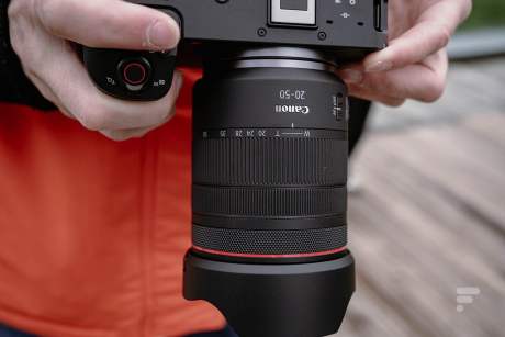 Le Canon RF 20-50MM F4 L IS USM PZ