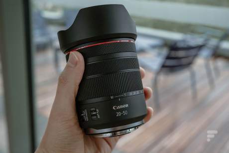 Le Canon RF 20-50MM F4 L IS USM PZ