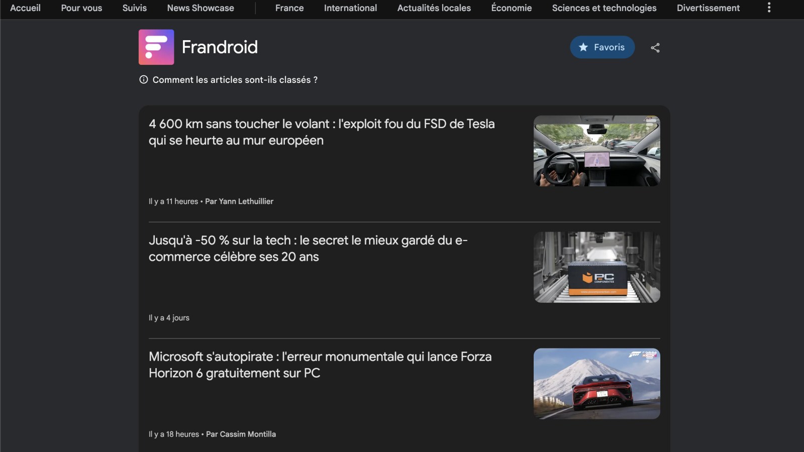 Vous voulez plus de Frandroid dans Google ? C’est désormais possible