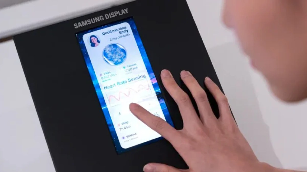Écran sous-dalle et capteur santé : Samsung dévoile le futur - Image d'illustration
