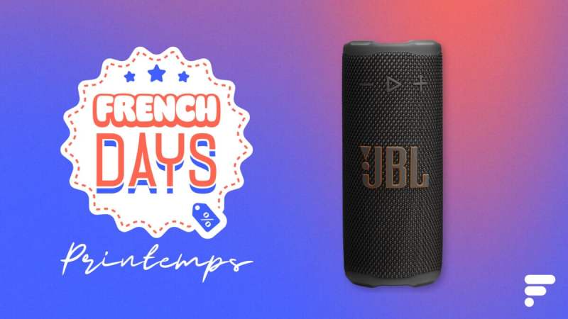 Étanche, compacte et puissante, la JBL Grip est prête pour toutes les sorties, et à prix bas grâce aux French Days
