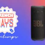 Étanche, compacte et puissante, la JBL Grip est prête pour toutes les sorties, et à prix bas grâce aux French Days