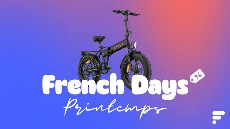 Grâce aux French Days, ce VTT électrique pliant avec 120 km d&rsquo;autonomie chute sous les 1000&nbsp;€