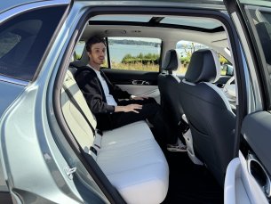 Essai Geely E5 // Source : Paul-Émile CASSORET pour Frandroid