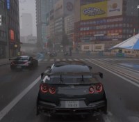 La course du benchmark intégré de Forza Horizon 6