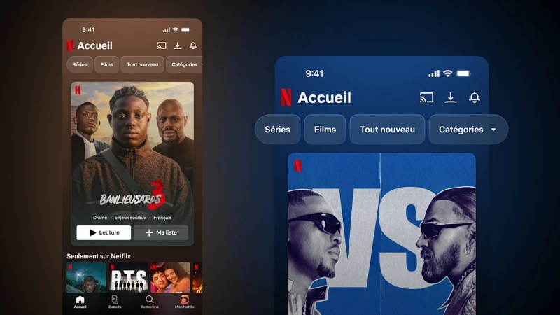 Avec «&nbsp;Extraits&nbsp;», Netflix dévoile ses vidéos verticales façon TikTok