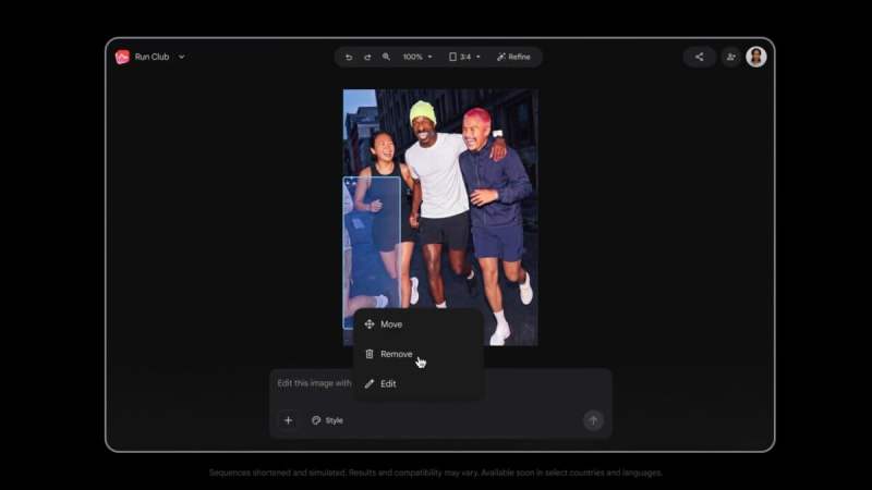 Google Pics : Google lance un outil de retouche d’image dopé à l’IA « Nano Banana »