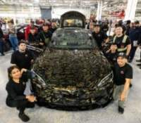 Dernière Tesla Model S // Source : Tesla Dernière Tesla Model S // Source : Tesla
