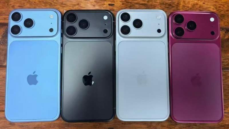 L’iPhone 18 Pro fuite en images&nbsp;: voici les 4 coloris de la future gamme