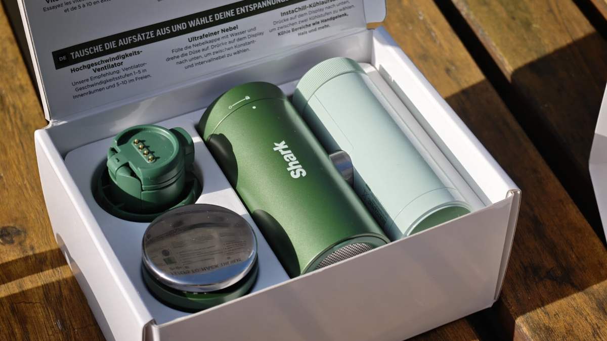 Ventilateur, brumisateur et plaque froide dans la poche : le Shark ChillPill à prix cassé