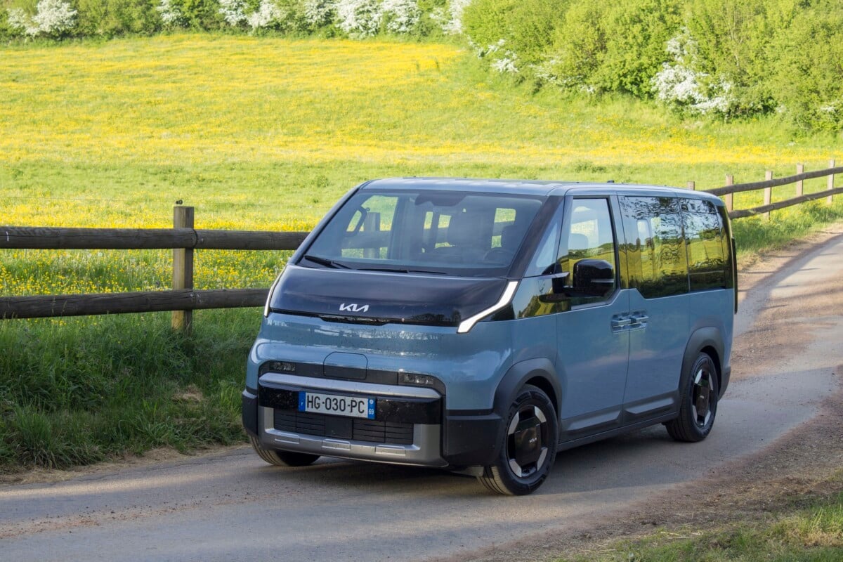 Kia PV5 // Source : Jean-Baptiste Passieux - Frandroid Kia PV5 // Source : Jean-Baptiste Passieux - Frandroid