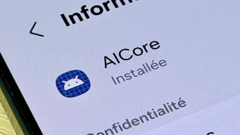 AICore, le service Google qui pompe le stockage de votre smartphone