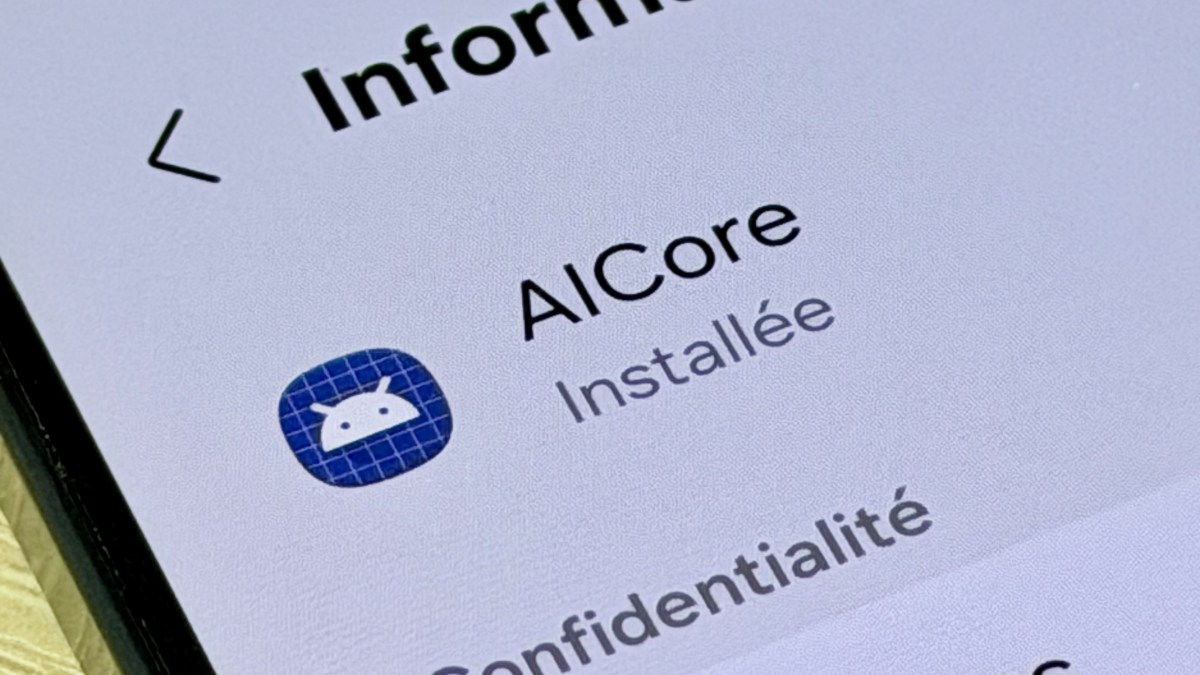 AICore, le service Google qui pompe le stockage de votre smartphone