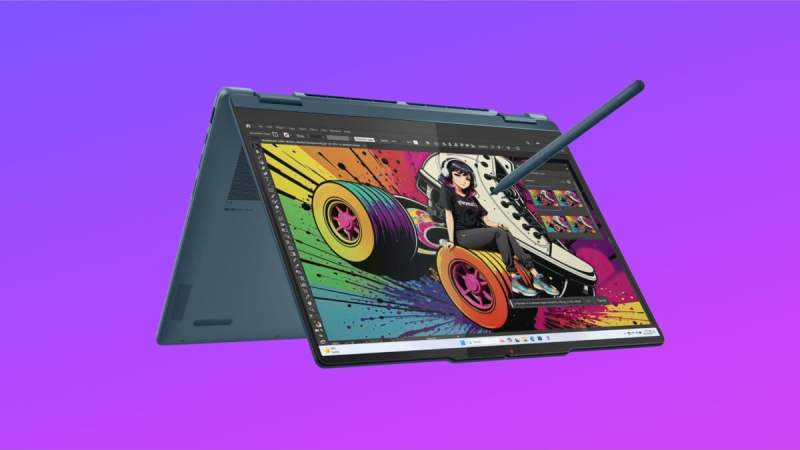 Lenovo propose pas moins de 500&nbsp;€ de réduction sur un laptop 2-en-1 avec écran OLED tactile et certifié Copilot+