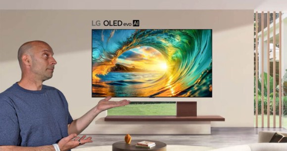 Test TV LG 65C6 // Source : Frandroid Test TV LG 65C6 // Source : Frandroid