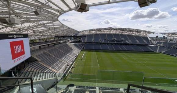 Visite du stade BMO Stadium à Los Angeles // Source : Sylvain Pichot - Frandroid