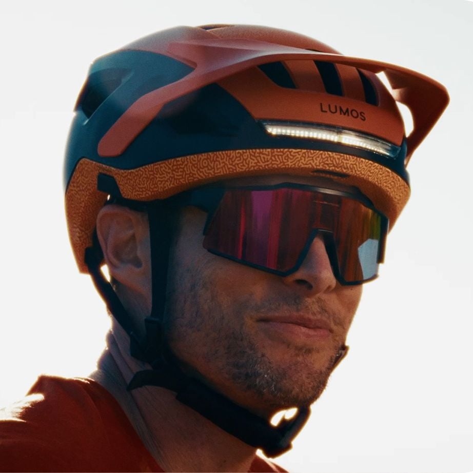 Lumos Sonorus casque v&eacute;lo orange