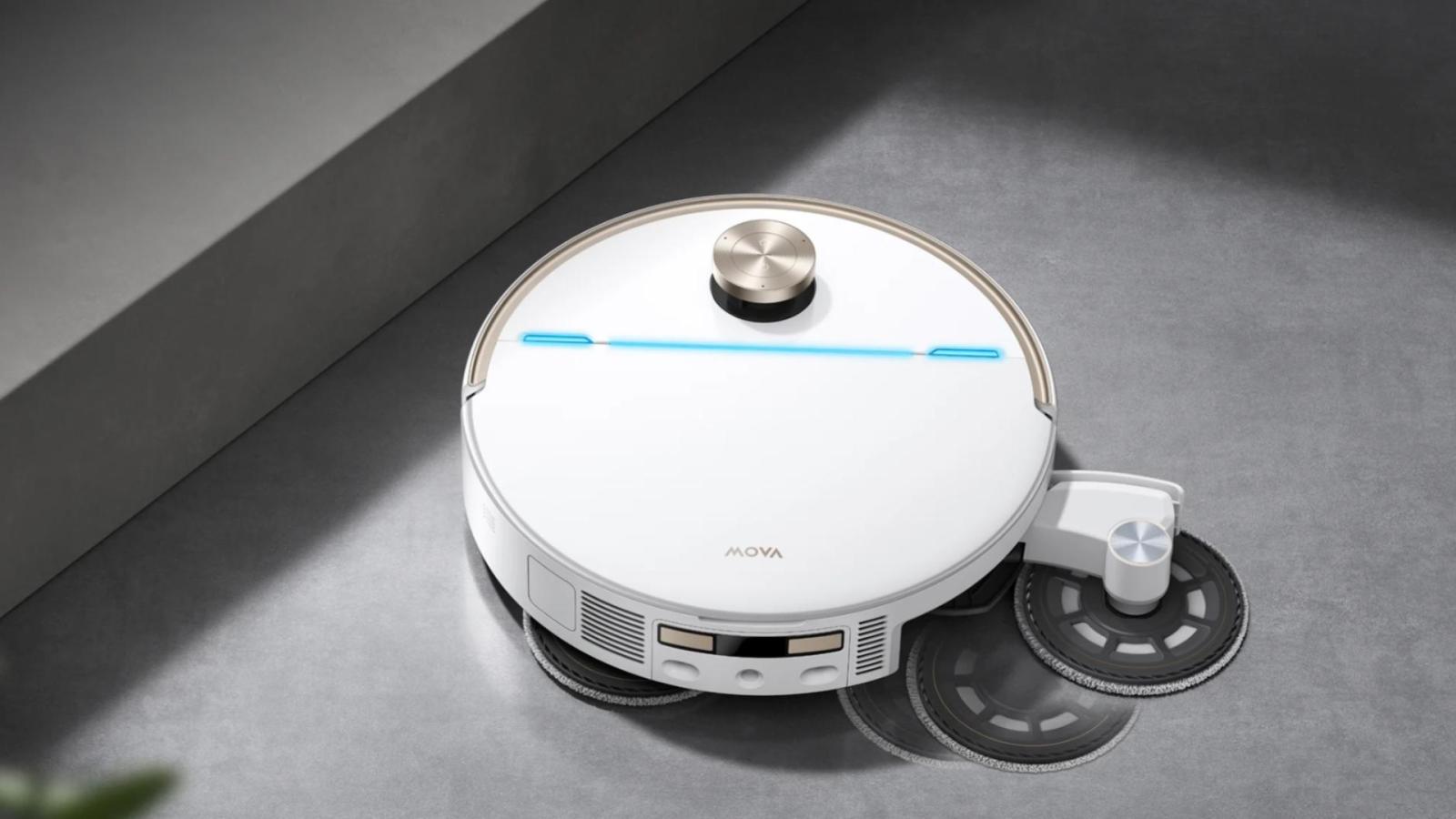 40 000 Pa, station tout-en-un, vidage sans sac : le récent robot aspirateur-laveur Mova V70 Ultra est déjà en promo