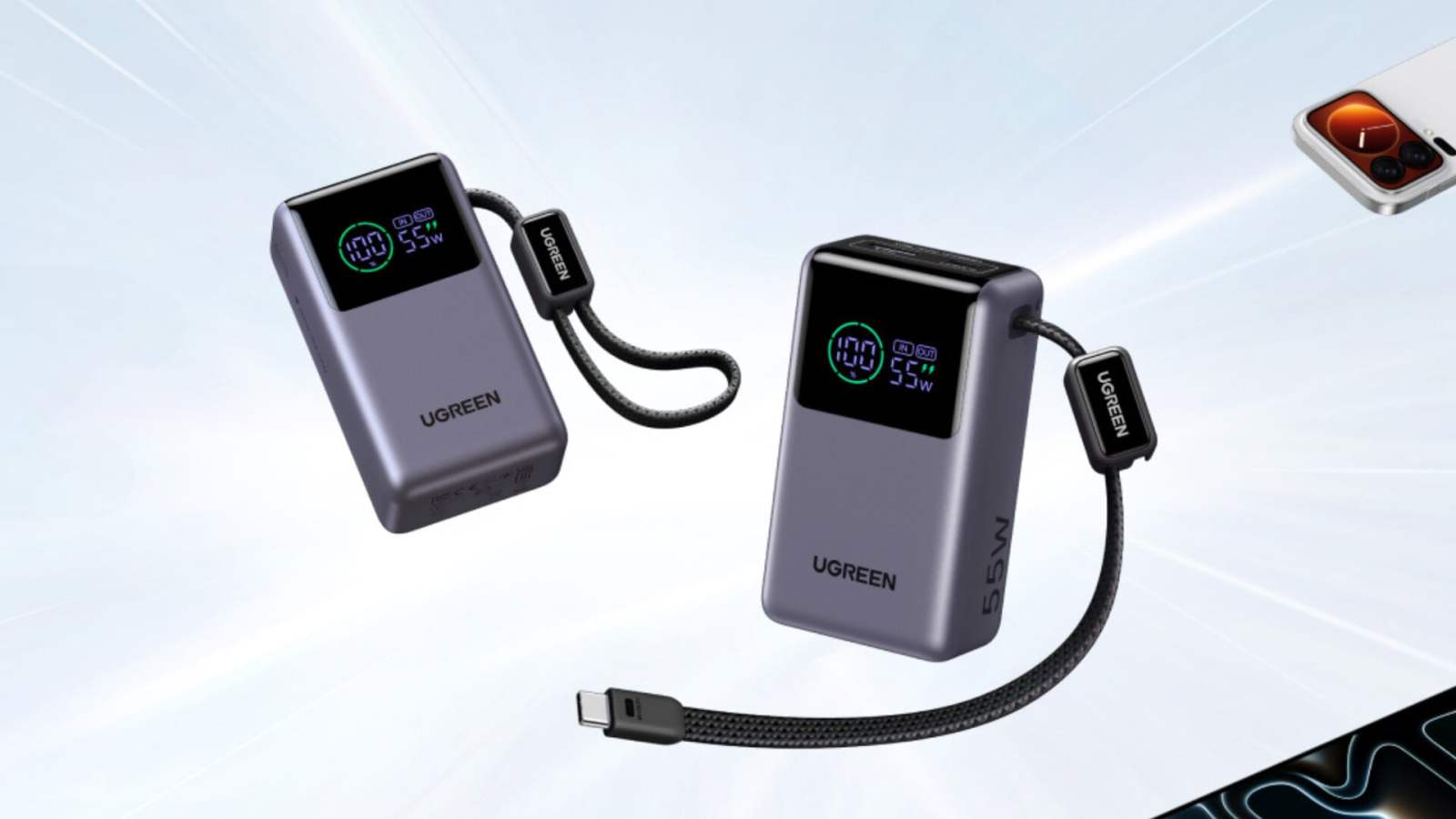 Pourquoi cette batterie externe Ugreen de 10 000 mAh et 55 W à -40 % va plaire à tout le monde cet été ?