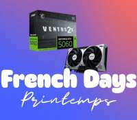 MSI GeForce RTX 5060 Ventus X2 French Days Printemps 2026 MSI GeForce RTX 5060 Ventus X2 French Days Printemps 2026