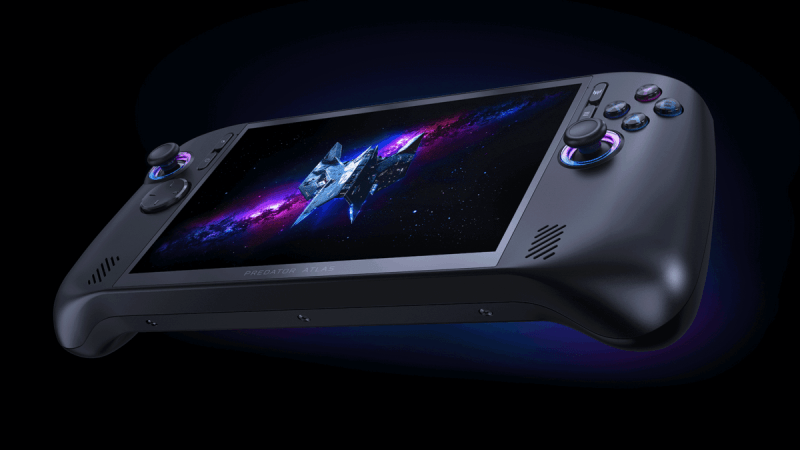 Acer Predator Atlas 8 : une console portable musclée sous Intel Arc G3 pour bousculer AMD