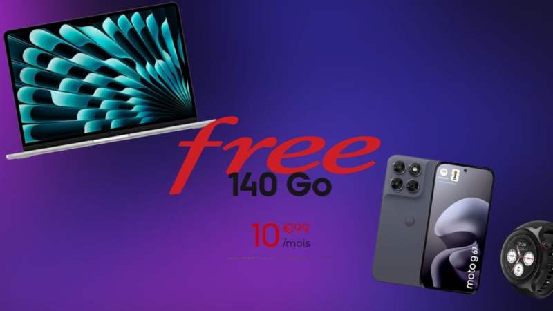 MacBook Air M5, Motorola moto g67 et forfait Free : les 3 meilleures offres high-tech du mardi 19 mai 2026