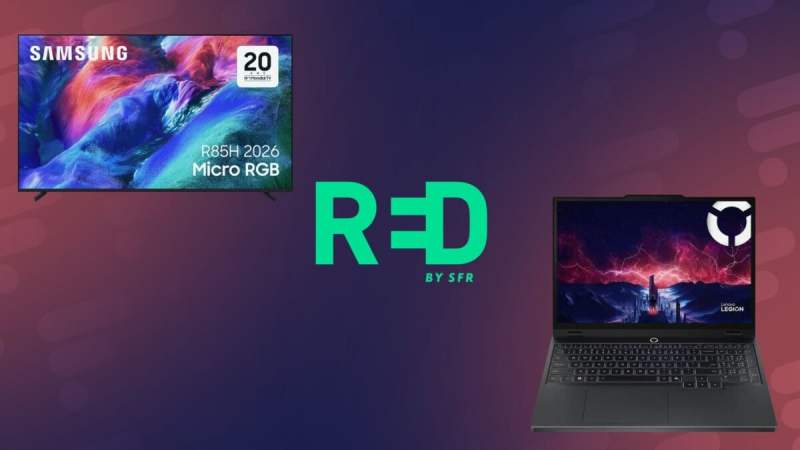 Lenovo Legion 5 OLED, TV Samsung Micro RGB et forfait RED by SFR : les meilleurs bons plans du jeudi 21 mai 2026