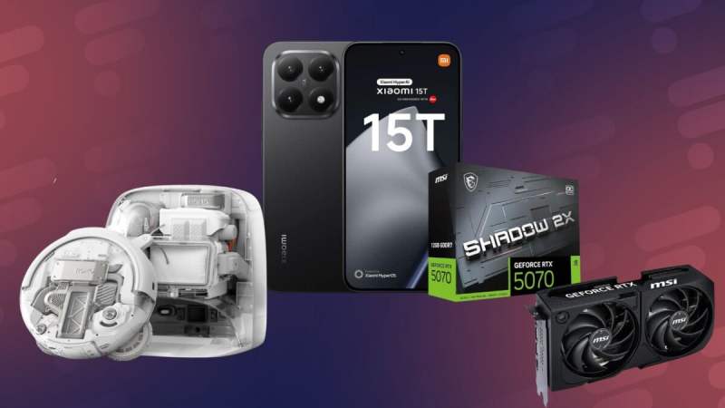 Xiaomi 15T, MSI RTX 5070 et DJI Romo P : trois offres incontournables pour ce vendredi 22 mai 2026 – meilleurs bons plans