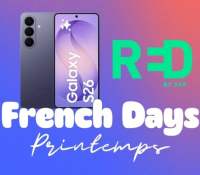 Samsung Galaxy S26 RED by SFR French Days Printemps 2026
