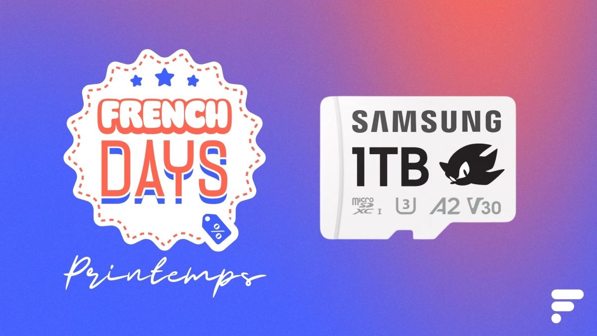 microSD Samsung 1 To Sonic PRO Plus Shadow en promo French Days