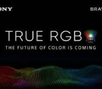 Affiche True RGB de Sony // Source : Sony
