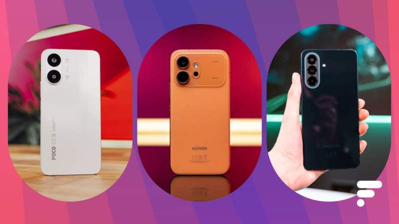 Notre top 3 des smartphones de mai 2026&nbsp;: la guerre du milieu de gamme