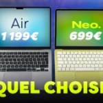 MacBook Neo vs MacBook Air : 500 € d&rsquo;écart, mais combien de compromis ?